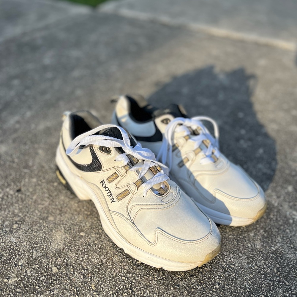 FootJoy White and Black Sneakers